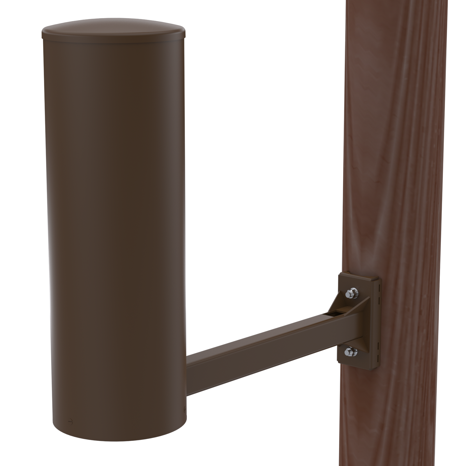 Side Arm Pole Mount with Shroud