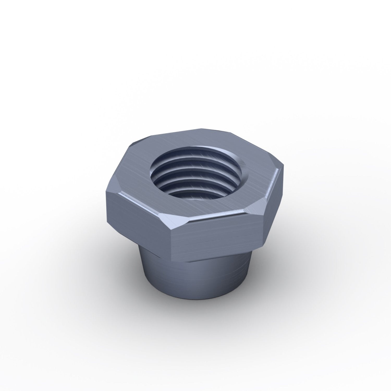 4 Collar Nuts for Light Pole Anchor Plate Connection