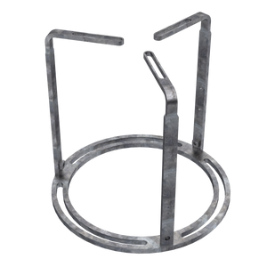 Universal 16" Pole Top Mount & Short Skirt (Antenna & Light Arm Exposed)