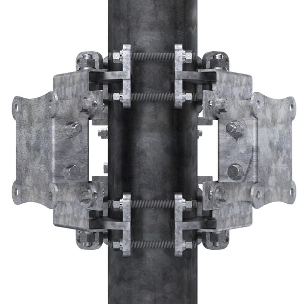 Tri-Antenna Mount (2 3/8