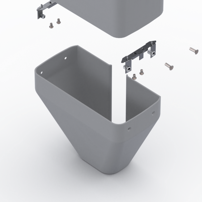 RRUS-32 Plastic Cable Shroud (10" Height)