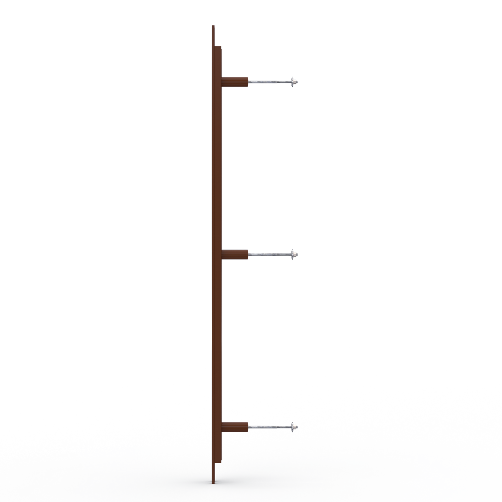 11' x 6" Wood Pole Aluminum Sled Mount